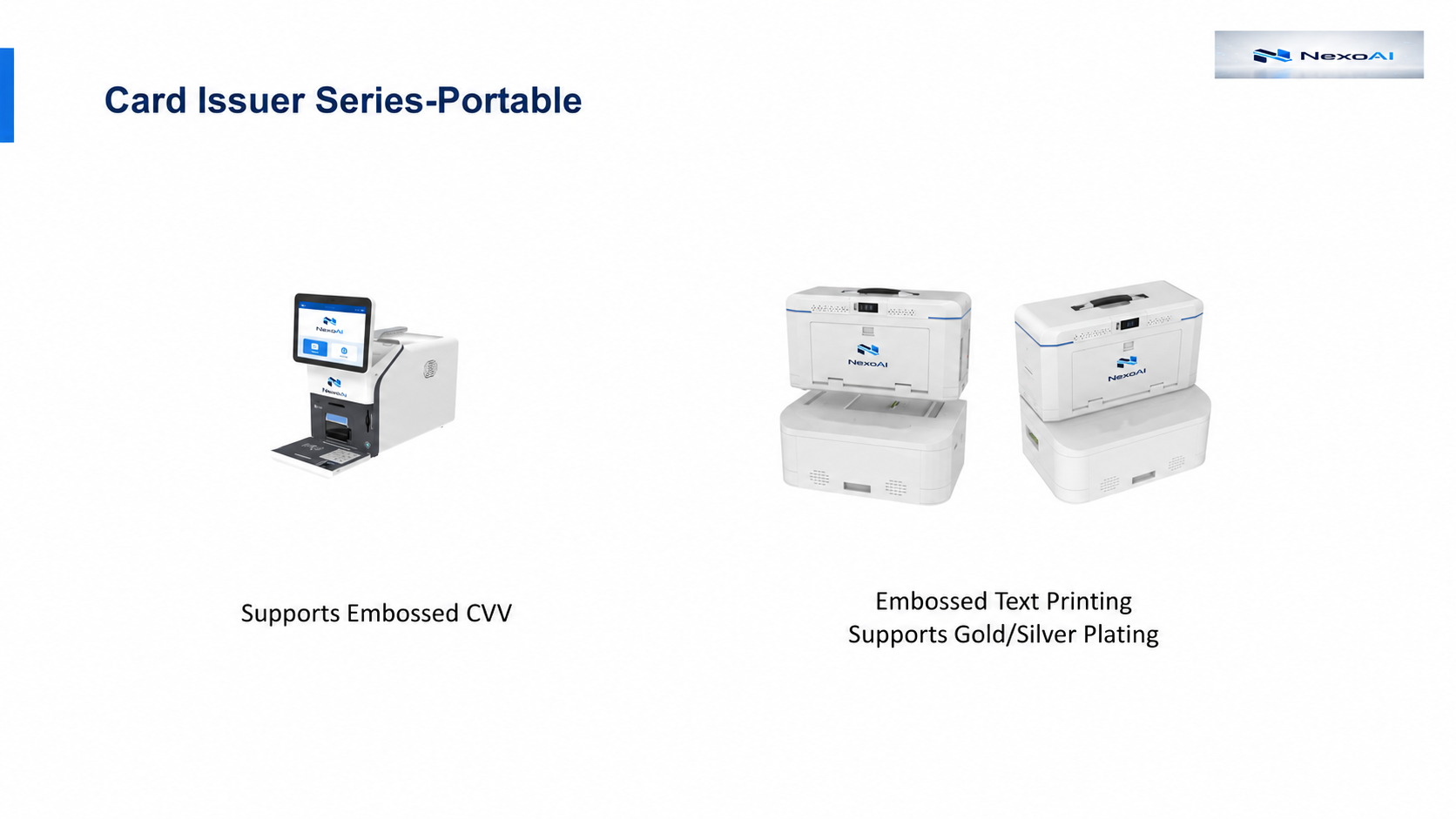 Card Issuer Series — Portable